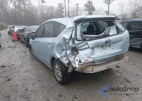 2016 Toyota Prius V Two из США, поврежденный, VIN JTDZN3EU5GJ046594